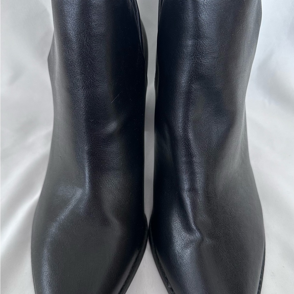 Sun + Stone Women’s Eliza’s Notched Pointed Toe Dress Booties